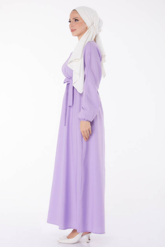 Elbise Lila - 13221 - 9