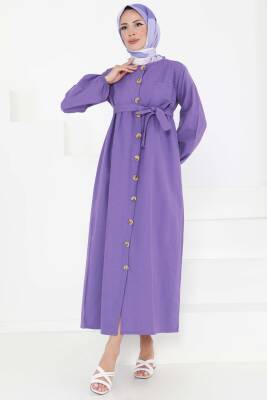 Elbise Lila - 27289 - 2
