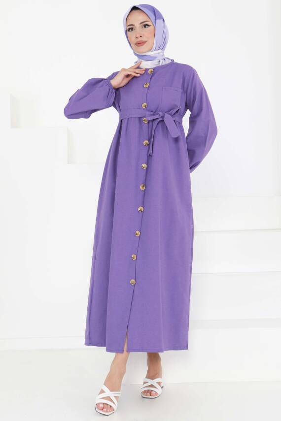 Elbise Lila - 27289 - 2