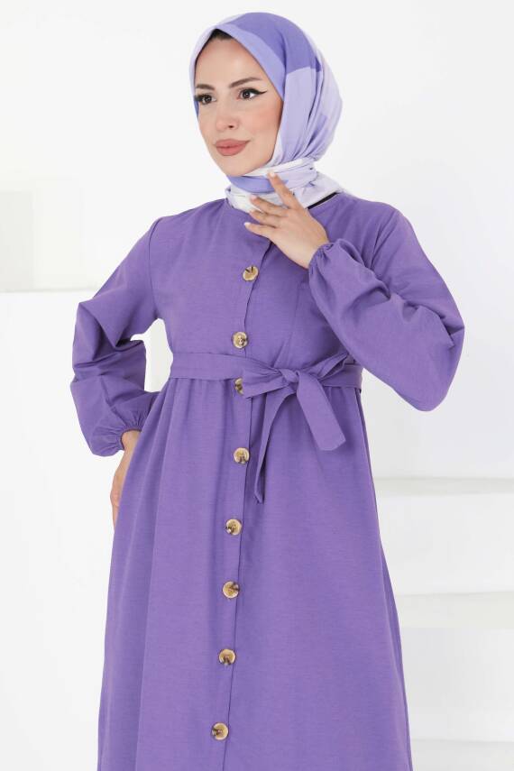 Elbise Lila - 27289 - 3