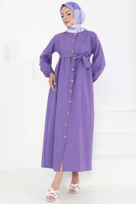 Elbise Lila - 27289 - 4