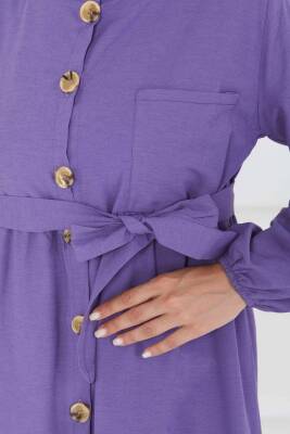 Elbise Lila - 27289 - 5