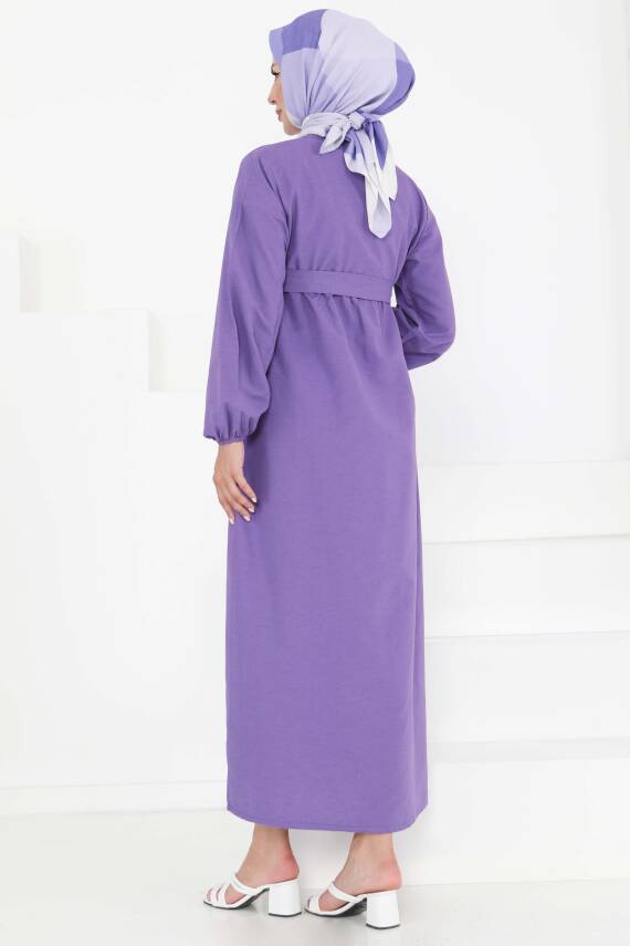 Elbise Lila - 27289 - 6
