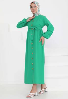 Elbise Yesil - 27289 - 3