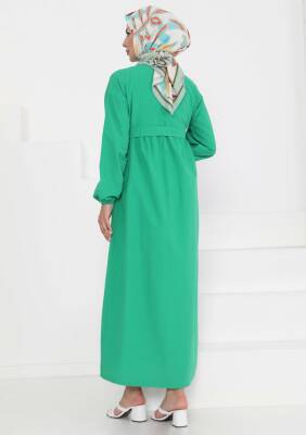 Elbise Yesil - 27289 - 6