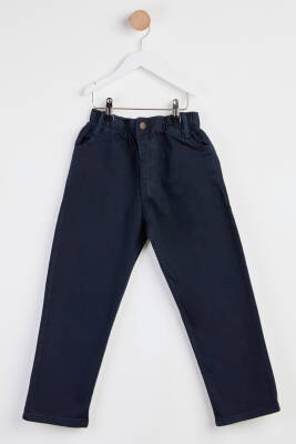 Erkek Çocuk Lacivert Kot Pantolon - 24985 - 1