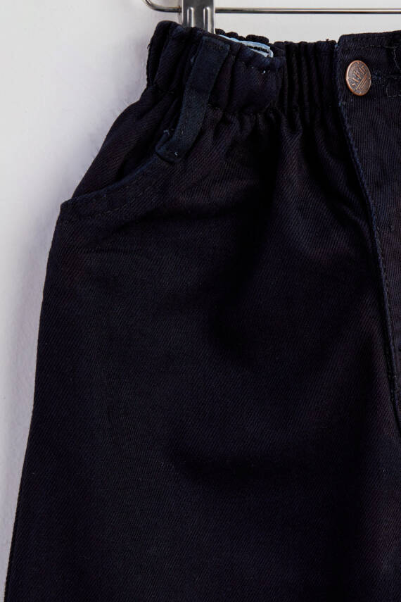 Erkek Çocuk Siyah Kot Pantolon - 24985 - 2