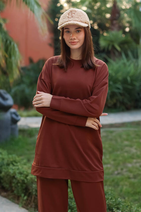 Eşofman Takımı Kahve - 27389 - 3