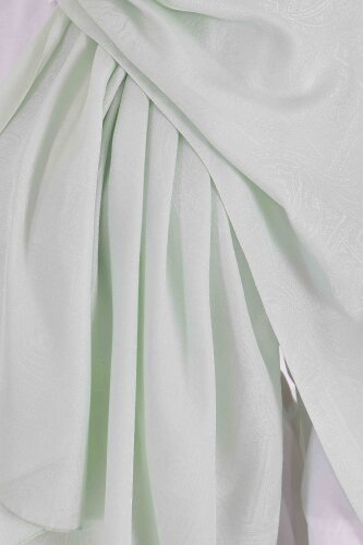 Etnik Monagram Şal Mint - 27592 - 5