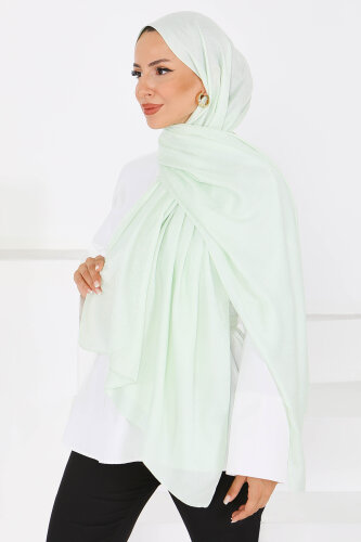 Etnik Monagram Şal Mint - 27592 - 4