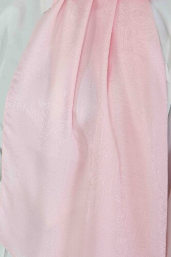 Etnik Monagram Şal Pembe - 27592 - 3