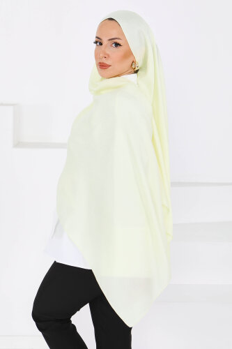 Etnik Monagram Şal Sari - 27592 - 2