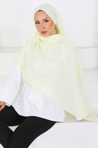 Etnik Monagram Şal Sari - 27592 - 3