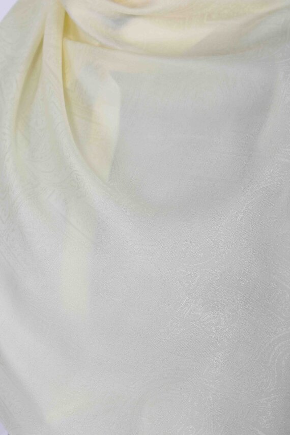 Etnik Monagram Şal Sari - 27592 - 4