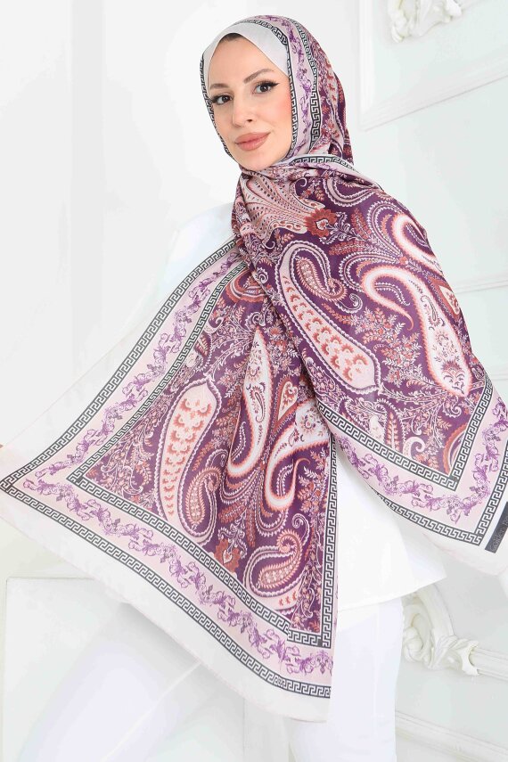 Etnika Soul Serisi Pamuk Şal Bej - 27856-BEJ - 3