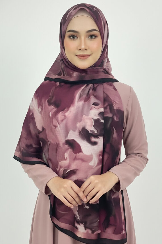 Fluenn Aura Serisi Pamuk Şal Gül - 28001-GUL - 1