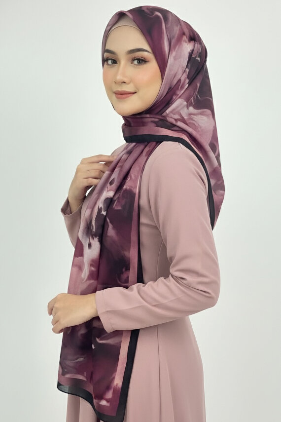 Fluenn Aura Serisi Pamuk Şal Gül - 28001-GUL - 2