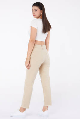 Gabardin Pantolon Bej - 11603 - 5
