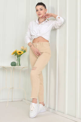 Gabardin Pantolon Bej - 11603 - 19