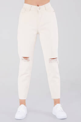 Gabardin Pantolon Ekru - 11603 - 3