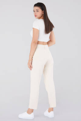 Gabardin Pantolon Ekru - 11603 - 5