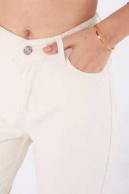Gabardin Pantolon Ekru - 11603 - 6