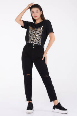 Gabardin Pantolon Siyah - 11603 - 2