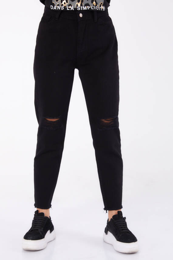 Gabardin Pantolon Siyah - 11603 - 3