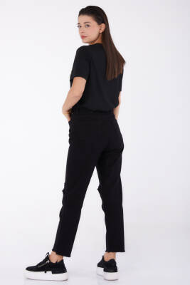 Gabardin Pantolon Siyah - 11603 - 5