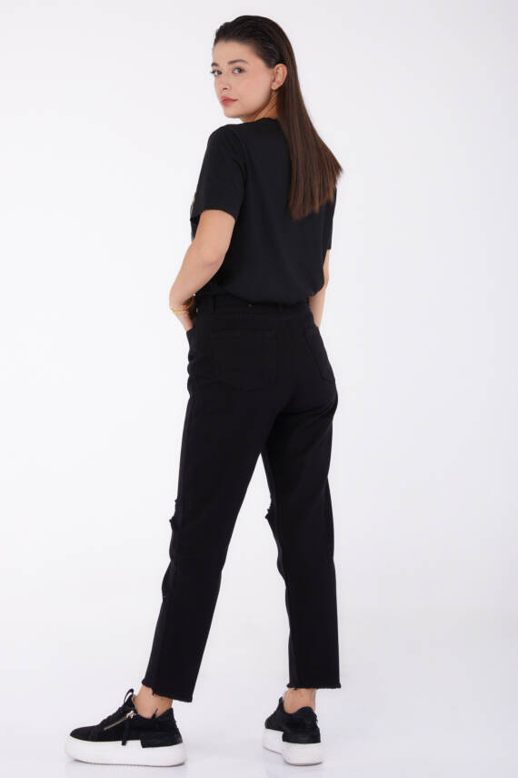 Gabardin Pantolon Siyah - 11603 - 5
