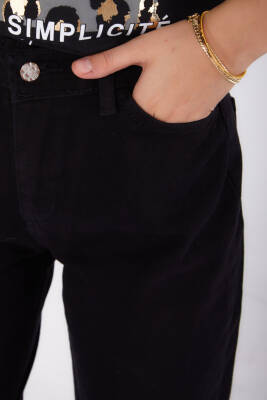Gabardin Pantolon Siyah - 11603 - 6