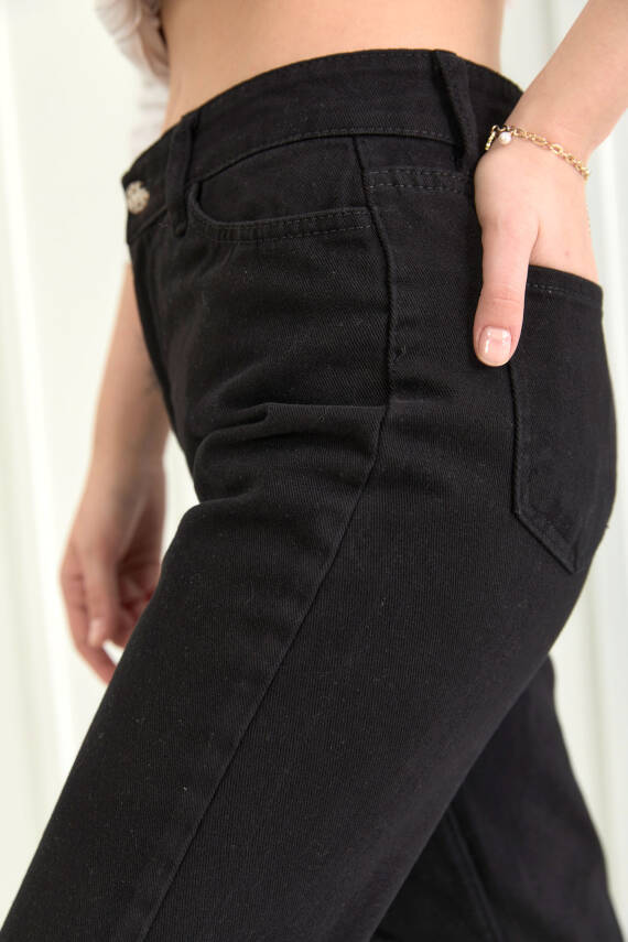 Gabardin Pantolon Siyah - 11603 - 10