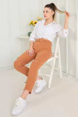 Gabardin Pantolon Taba - 11603 - 7