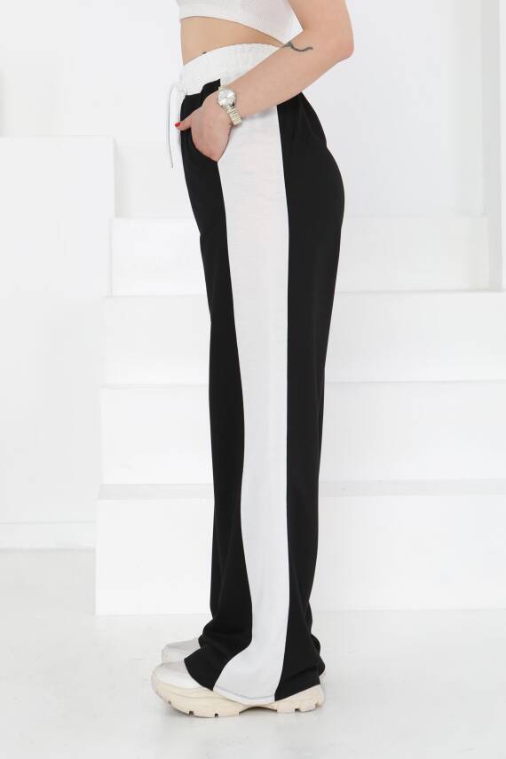 Garnili Bol Pantolon Siyah - 27137 - 6