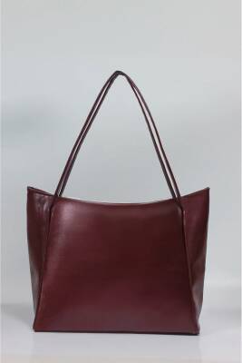 Kadın Bordo Kol Çantası - 24807 - 1