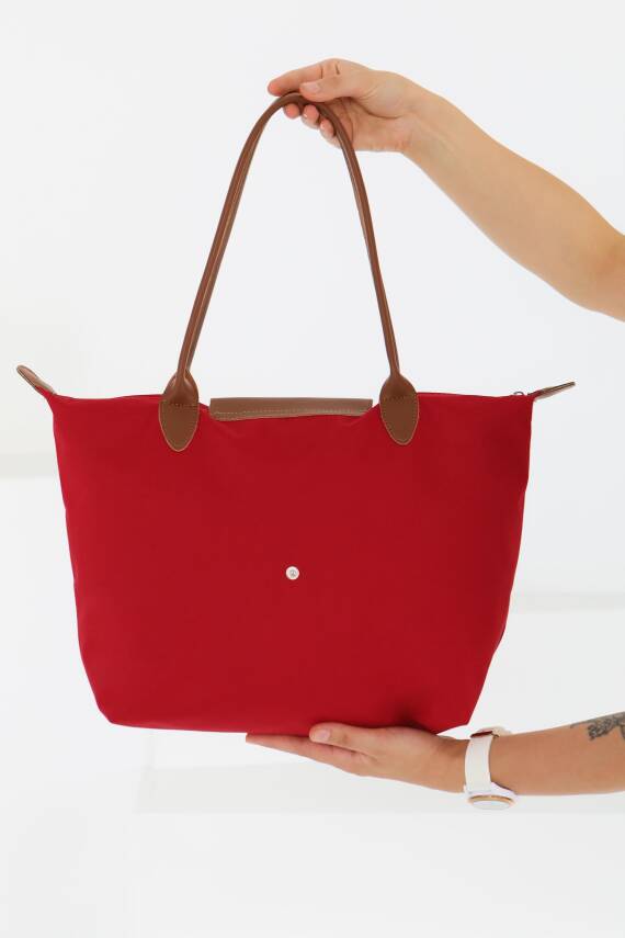 Kadın Bordo Kol Çantası - 27467 - 5