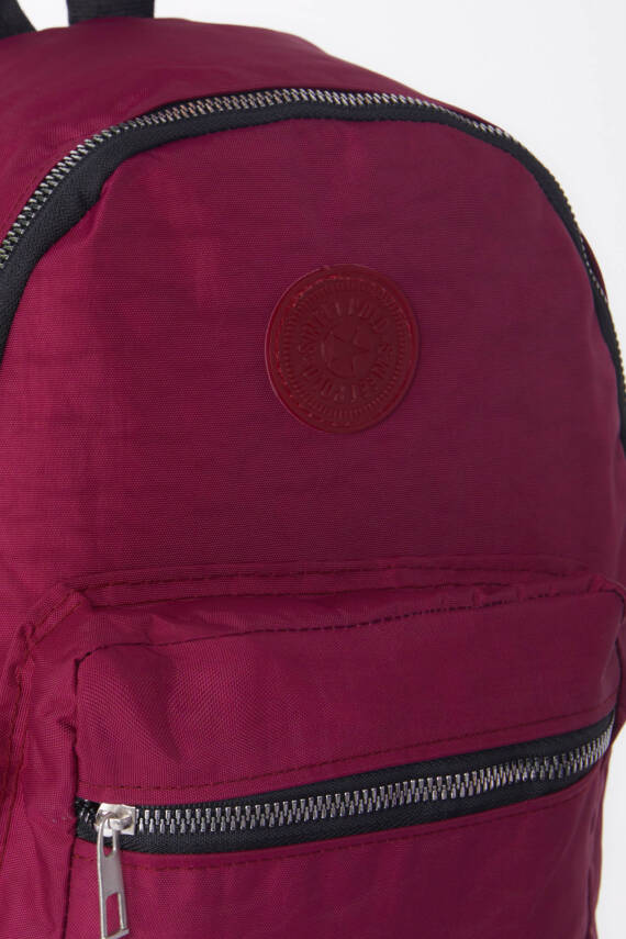 Kadın Bordo Sırt Çantası - 26261 - 4