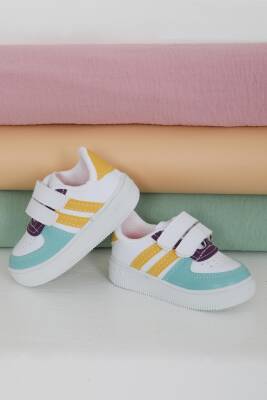 Kadın Mint-sari Renkli Bebek Ayakkabı - 27483 - 1