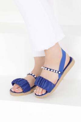 Kadın Saks İncili Sandalet - 27404 