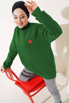 Kalpli Tunik Yesil - 26660 - 3