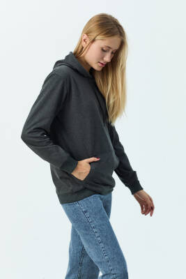 Kapsonlu Sweat Antrasit - 23003 - 2