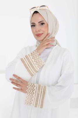 Kimono İkili Takım Ekru - 27242 - 2