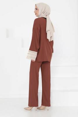 Kimono İkili Takım Kahve - 27242 - 7