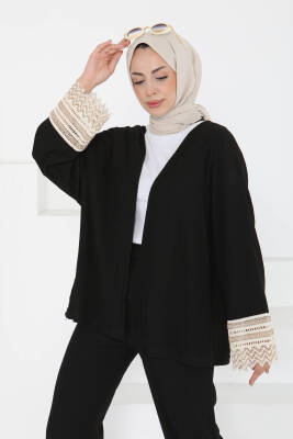 Kimono İkili Takım Siyah - 27242 - 3