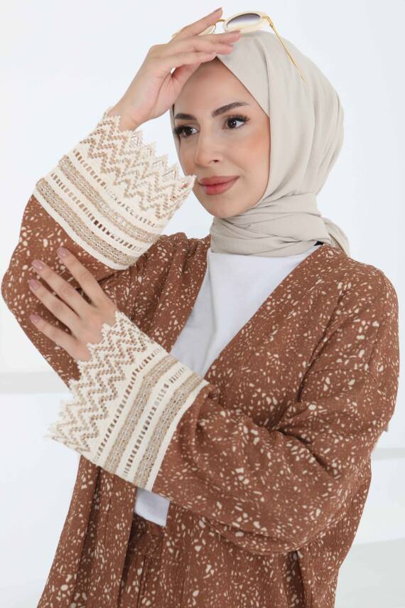 Kimono İkili Takım Taba - 27242 - 6