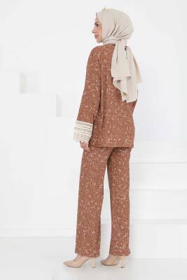 Kimono İkili Takım Taba - 27242 - 7
