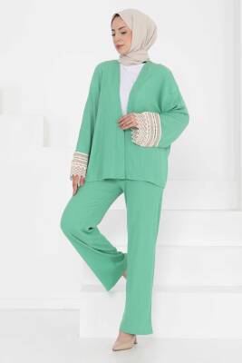 Kimono İkili Takım Yesil - 27242 - 3
