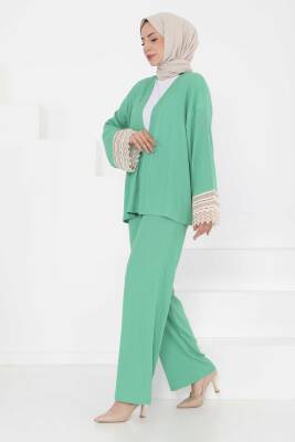 Kimono İkili Takım Yesil - 27242 - 5