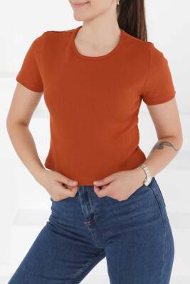 Kısa Kollu Body Kiremit - 27418 - 3