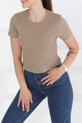Kısa Kollu Body Vizon - 27418 - 2